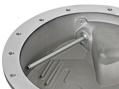 aFe - AFE Rear Differential Cover Black w/Machined Fins Nissan Titan XD 16-19 - w/Oil - Demon Performance