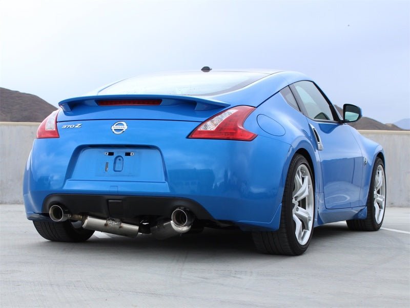 aFe - aFe Takeda 2.5inch SS Exhaust Cat-Back 09-13 Nissan 370Z V6 3.7L Polished Tips - Demon Performance