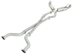 aFe - aFe Takeda 2.5inch SS Exhaust Cat-Back 09-13 Nissan 370Z V6 3.7L Polished Tips - Demon Performance