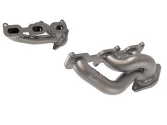 aFe - aFe Twisted Steel Shorty Header 11-17 Ford Mustang V6-3.7L - Titanium Coat Finish - Demon Performance