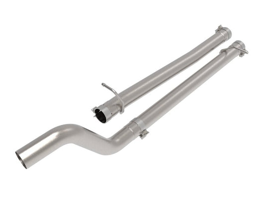 aFe - aFe Vulcan Series 3in 304 Stainless Steel Muffler Delete Pipe 2021 Ram 1500 TRX V8-6.2L (sc) - Demon Performance