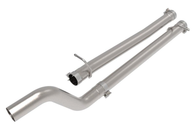 aFe - aFe Vulcan Series 3in 304 Stainless Steel Muffler Delete Pipe 2021 Ram 1500 TRX V8-6.2L (sc) - Demon Performance