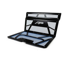 Agency Power - Agency Power 14-18 Polaris RZR XP 1000 / XP Turbo Vented Engine Cover - Gloss Black / Mesh Blue - Demon Performance