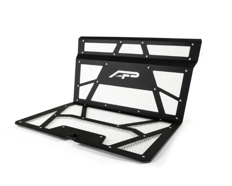 Agency Power - Agency Power 14-22 Polaris RZR XP 1000/ Turbo Matte Black-White Vented Engine Cover - Demon Performance