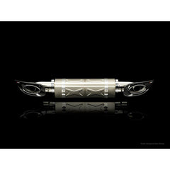 Akrapovic - Akrapovic 10-13 Porsche 911 Turbo / Turbo S (997 FL) Slip-On Line (Titanium) w/ Titanium Tips - Demon Performance