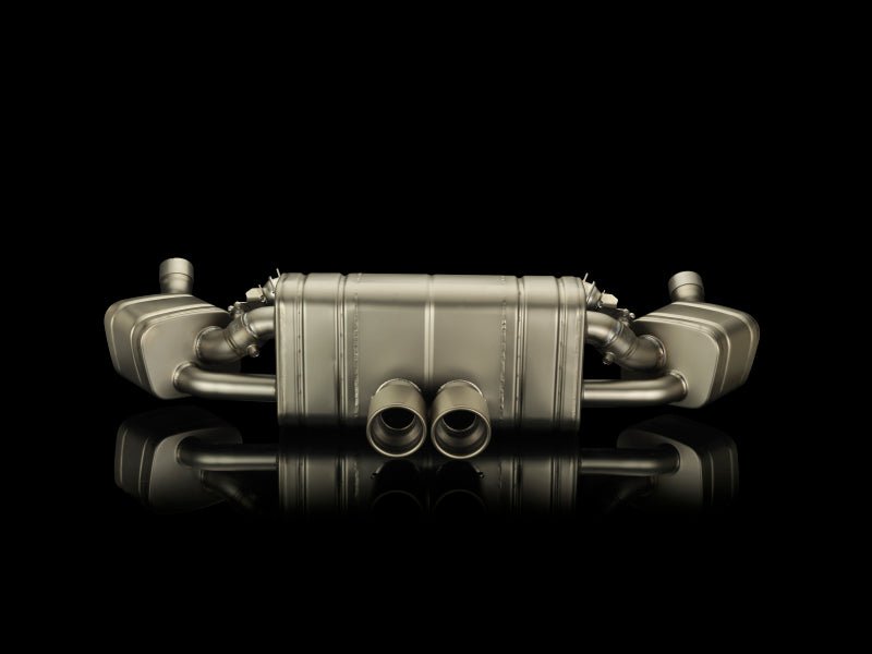 Akrapovic - Akrapovic 12-15 Porsche Boxster (981) Slip-On Line (Titanium) w/ Titanium Tips - Demon Performance