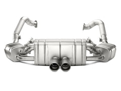 Akrapovic - Akrapovic 12-15 Porsche Boxster (981) Slip-On Line (Titanium) w/ Titanium Tips - Demon Performance