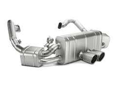 Akrapovic - Akrapovic 12-15 Porsche Boxster (981) Slip-On Line (Titanium) w/ Titanium Tips - Demon Performance