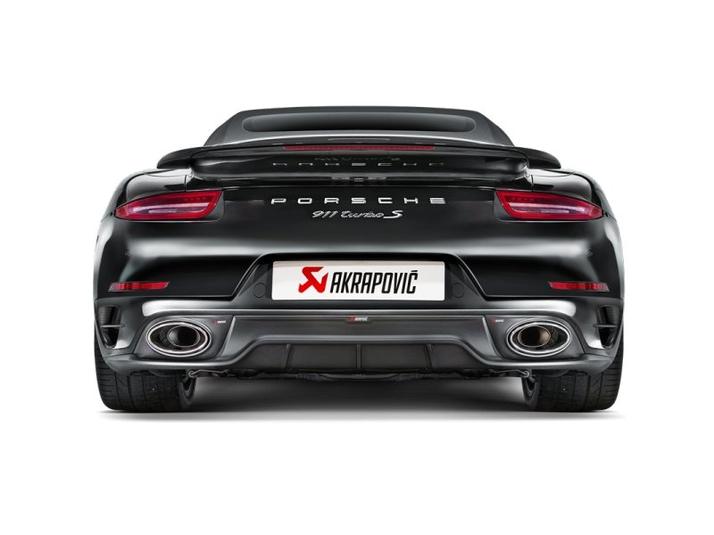 Akrapovic - Akrapovic 14-15 Porsche 911 Turbo/Turbo S (991) Rear Carbon Fiber Diffuser - Matte - Demon Performance