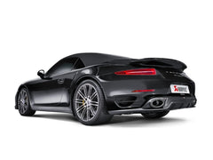 Akrapovic - Akrapovic 14-15 Porsche 911 Turbo/Turbo S (991) Rear Carbon Fiber Diffuser - Matte - Demon Performance