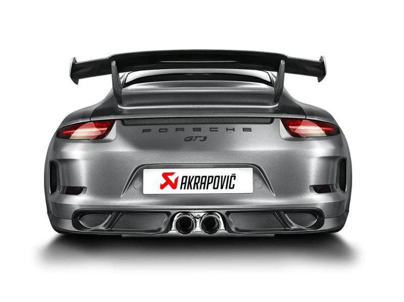 Akrapovic - Akrapovic 14-17 Porsche 911 GT3 (991) Rear Carbon Fiber Diffuser - Matte - Demon Performance