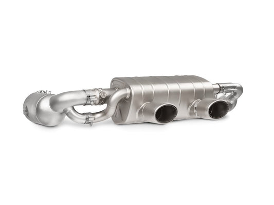 Akrapovic - Akrapovic 16-17 Porsche 911 Carrera S/4/4S/GTS (991.2) Link Pipe Set w/ Cat (SS) - Demon Performance