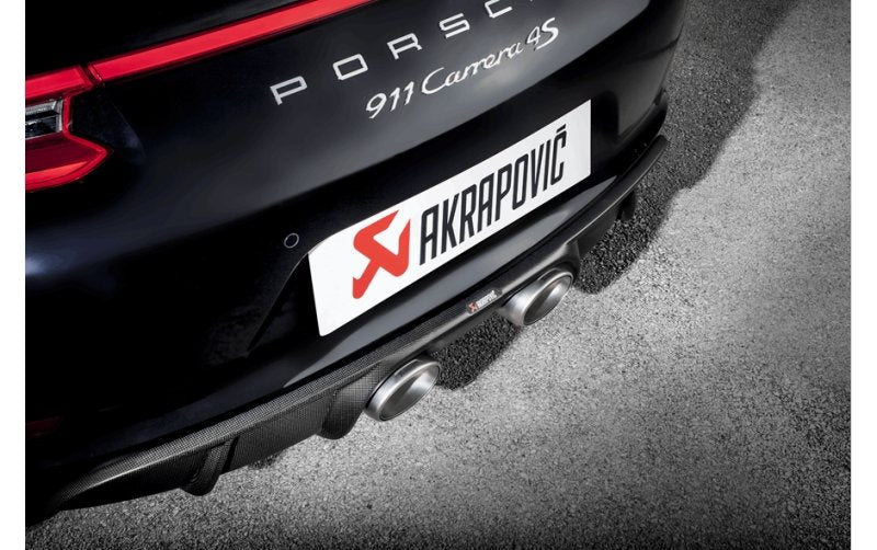 Akrapovic - Akrapovic 16-17 Porsche 911 Carrera S/4/4S/GTS (991.2) Rear Carbon Fiber Diffuser - Matte - Demon Performance