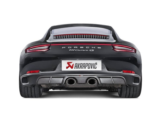 Akrapovic - Akrapovic 16-17 Porsche 911 Carrera S/4/4S/GTS (991.2) Slip-On Line (Titanium) w/ Titanium Tips - Demon Performance