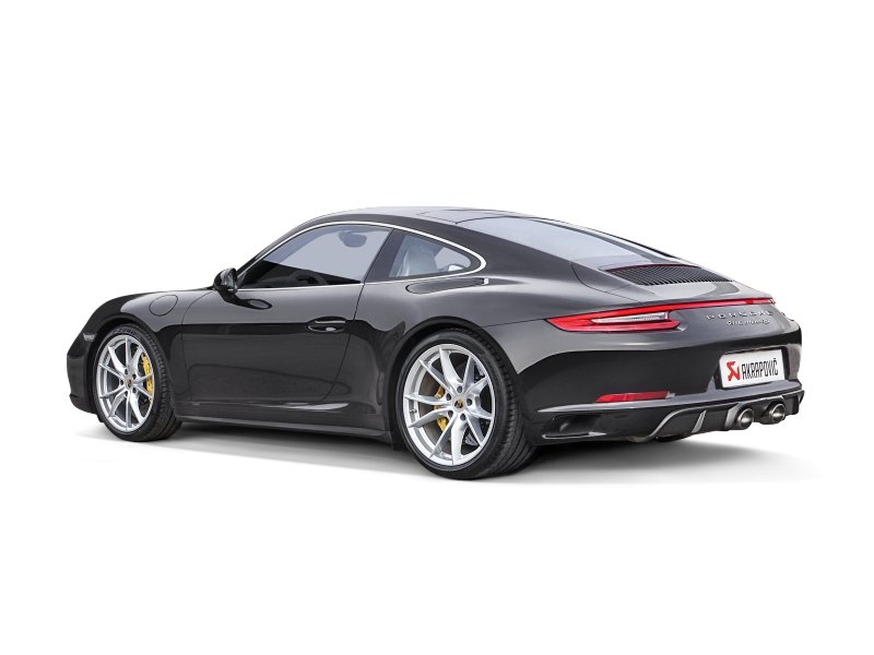 Akrapovic - Akrapovic 16-17 Porsche 911 Carrera S/4/4S/GTS (991.2) Slip-On Line (Titanium) w/ Titanium Tips - Demon Performance