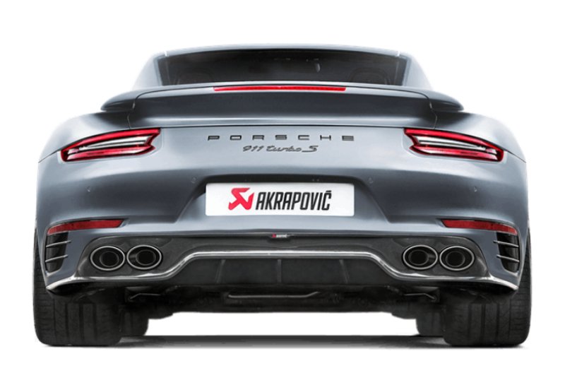 Akrapovic - Akrapovic 16-17 Porsche 911 Turbo/Turbo S (991.2) Rear Carbon Fiber Diffuser - High Gloss - Demon Performance