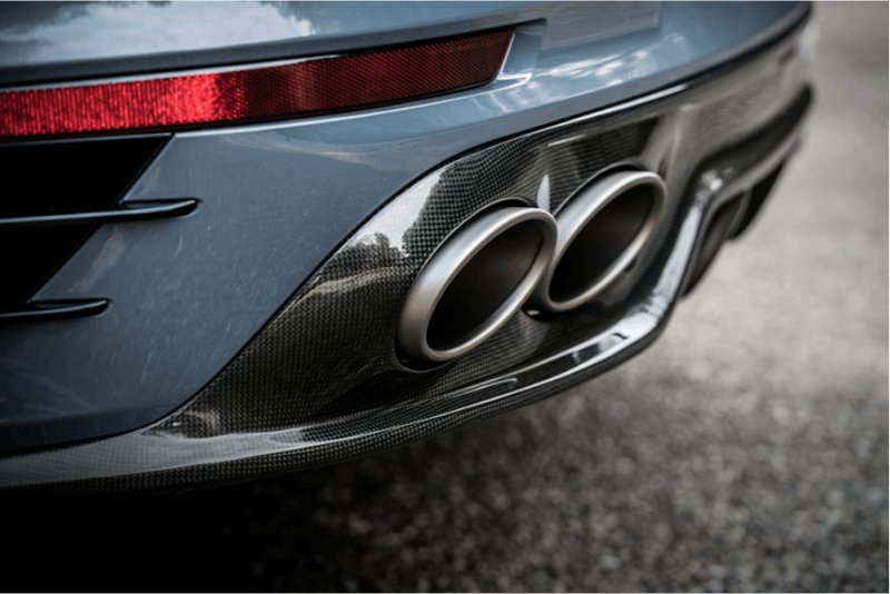 Akrapovic - Akrapovic 16-17 Porsche 911 Turbo/Turbo S (991.2) Rear Carbon Fiber Diffuser - High Gloss - Demon Performance