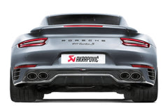 Akrapovic - Akrapovic 16-17 Porsche 911 Turbo/Turbo S (991.2) Slip-On Line (Titanium) (Req. Tips/Diffuser) - Demon Performance