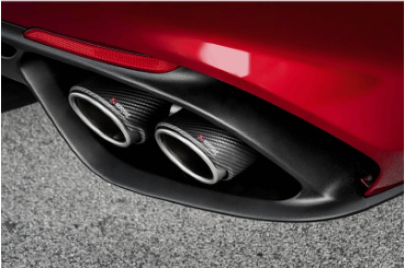 Akrapovic - Akrapovic 17-19 Alfa Romeo Giulia Quadrifoglio Evolution Line Cat Back (Titanium) - Demon Performance