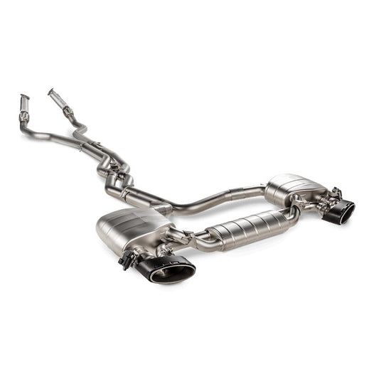 Akrapovic - Akrapovic 20-22 Audi RS6 Avant (C8) Evolution Line Cat Back (Titanium) (Req Link Pipe Set) - Demon Performance