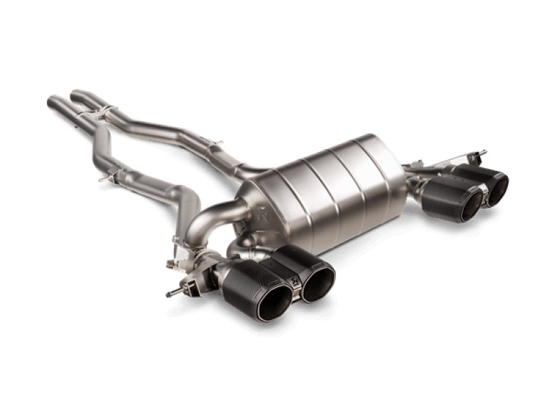 Akrapovic - Akrapovic 2021+ BMW M3 (G80)/M4 (G82) Slip-On Line (Titanium) (Req. Tips) - Demon Performance