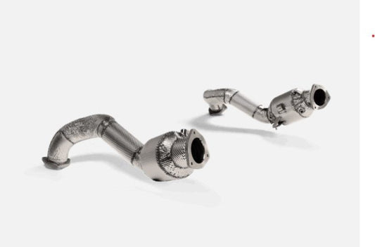 Akrapovic - Akrapovic 2022+ Porsche 718 Cayman GT4 RS Link-Pipe Set (Titanium) - Demon Performance