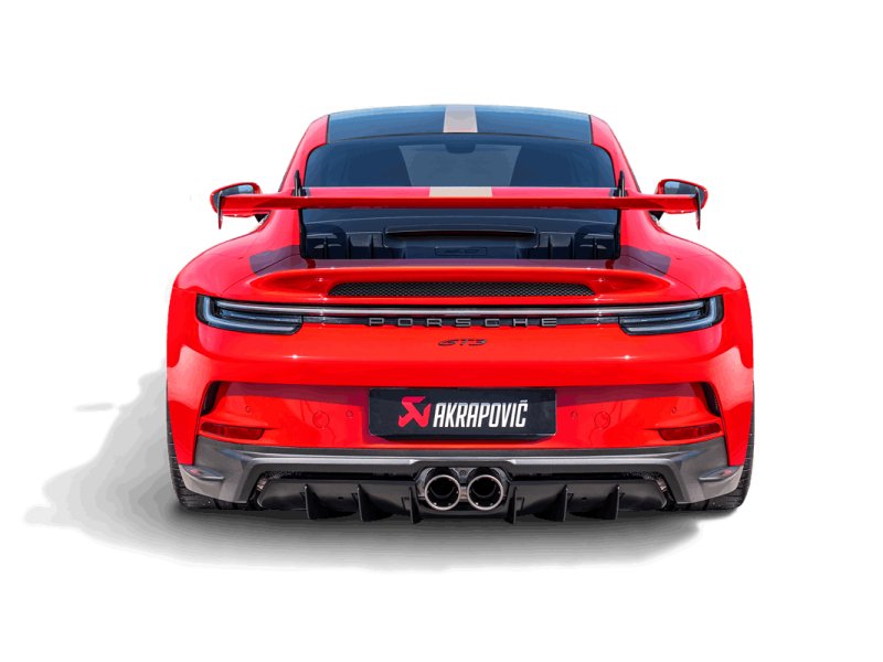 Akrapovic - Akrapovic 21-22 Porsche 911 GT3 (992) Rear Carbon Fiber Diffuser - Matte - Demon Performance