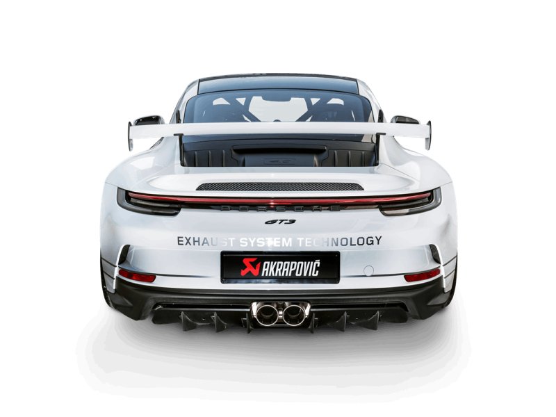 Akrapovic - Akrapovic 21-22 Porsche 911 GT3/GT3 RS (992) Slip-On Race Line (Titanium) w/Titanium Tips - Demon Performance