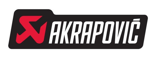 Akrapovic - Akrapovic Logo Sticker - Front Adhesive 40 X 11.5 cm - Demon Performance