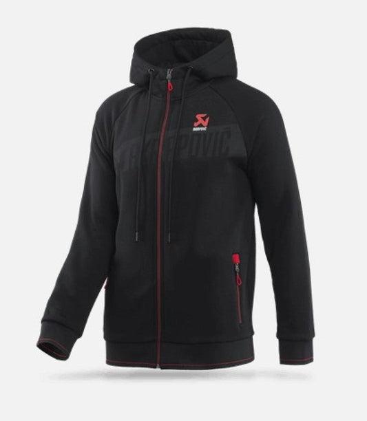 Akrapovic - Akrapovic Mens Corpo Zip Hoodie Black - 2XL - Demon Performance