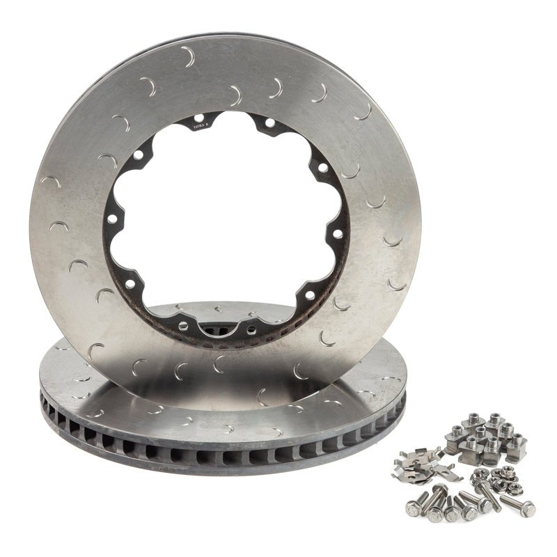 Alcon - Alcon Nissan R35 GT-R Gen 1 Front Left 380X34mm Rotor Ring Kit - Demon Performance