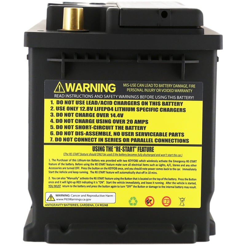 Antigravity Batteries - Antigravity H6/Group 48 Lithium Car Battery - Demon Performance