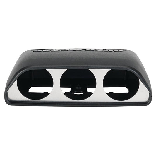 AutoMeter - Autometer 08-11 Dodge Challenger Black Triple Dash Pod - Demon Performance