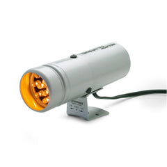 AutoMeter - Autometer 12 Amber LED Super-Lite Shift Light Silver - Demon Performance