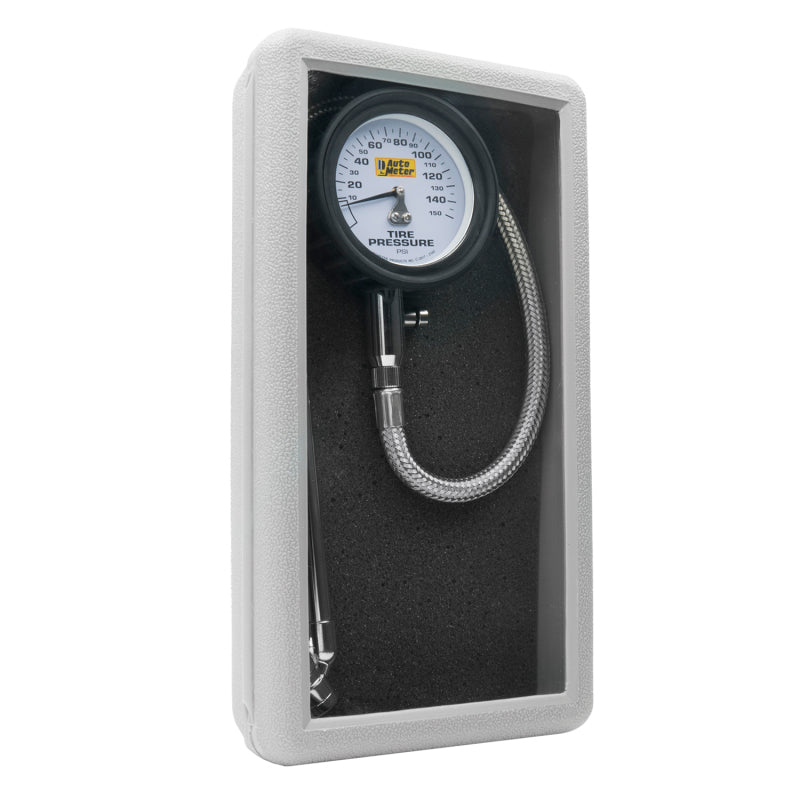 AutoMeter - Autometer 150 PSI Analog Tire Pressure Gauge - Demon Performance