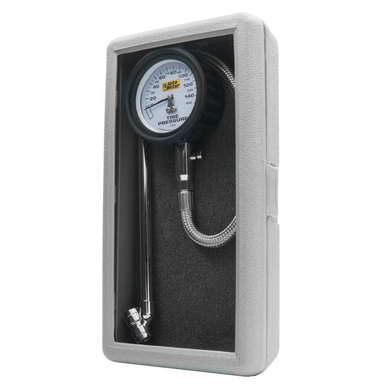 AutoMeter - Autometer 150 PSI Analog Tire Pressure Gauge - Demon Performance