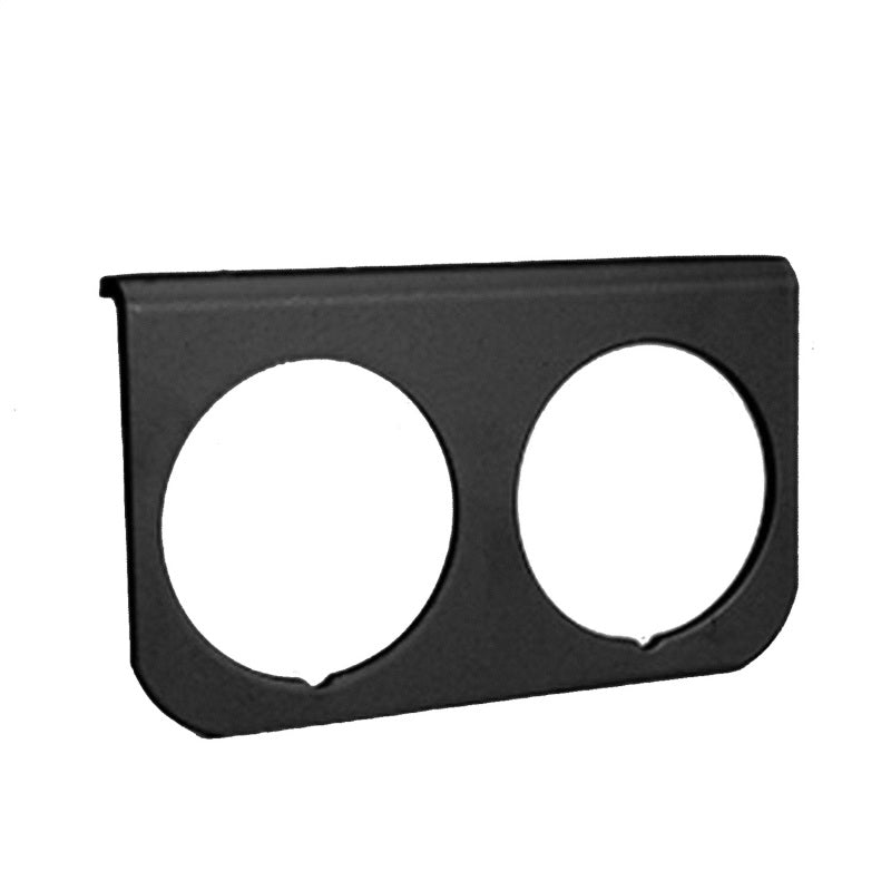 AutoMeter - Autometer 2-1/16in Black 2-Hole Gauge Panel - Demon Performance