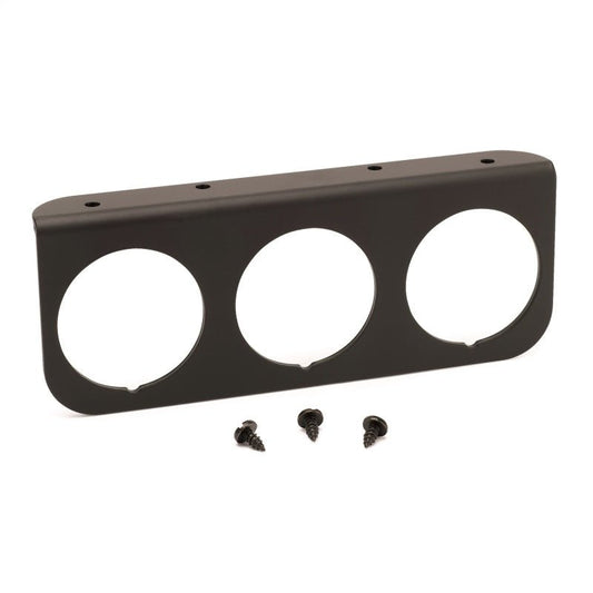 AutoMeter - Autometer 2-1/16in Black 3-Hole Gauge Panel - Demon Performance