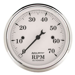 AutoMeter - Autometer 3 1/8 inch 7000rpm Old Tyme Tachometer - Demon Performance