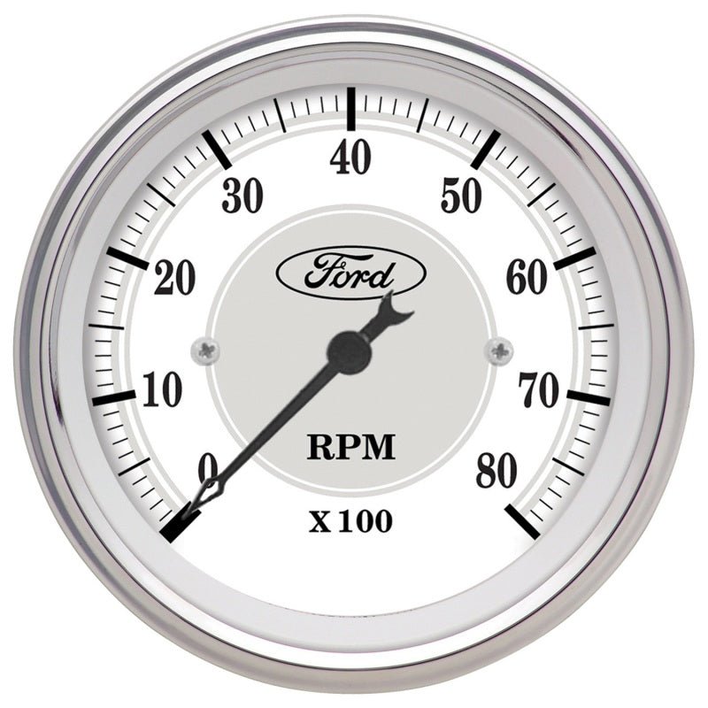 AutoMeter - Autometer 3 1/8in In-Dash 8000 RPM Incandescent Flood Lit Tachometer - Demon Performance