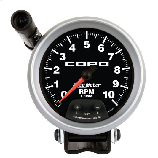 AutoMeter - Autometer 3-3/4in 10K RPM Pedestal w/Ext. Quick-Lite Gauge Chevrolet COPO Camaro - Demon Performance