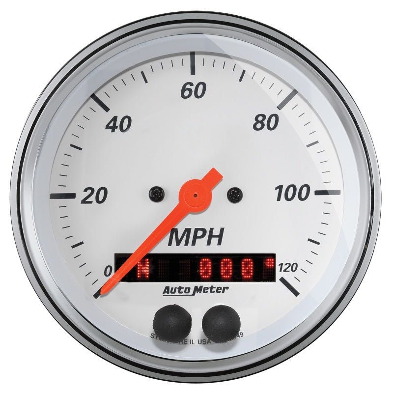 AutoMeter - Autometer 3-3/8in 120MPH GPS Speedometer Gauge - Demon Performance