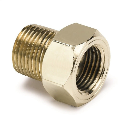 AutoMeter - Autometer 3/8in Brass NPT Mechanical Temp Adapter - Demon Performance