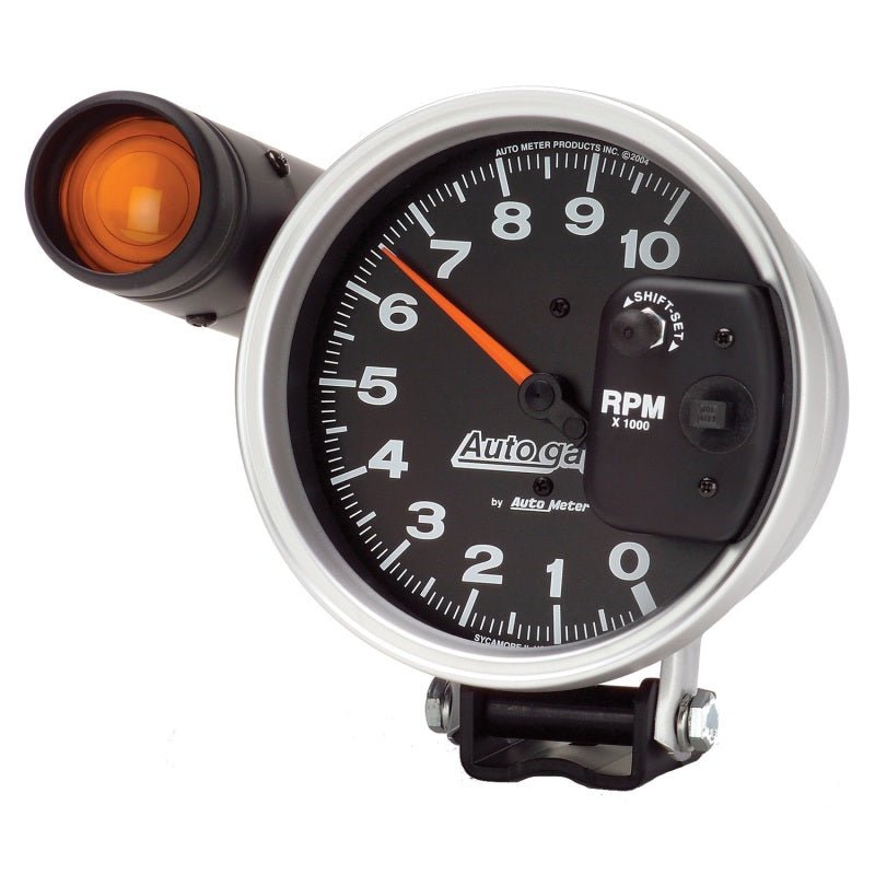 AutoMeter - Autometer 5 inch 10,000 RPM Monster Shift Lite Pedestal Tachometer - Demon Performance