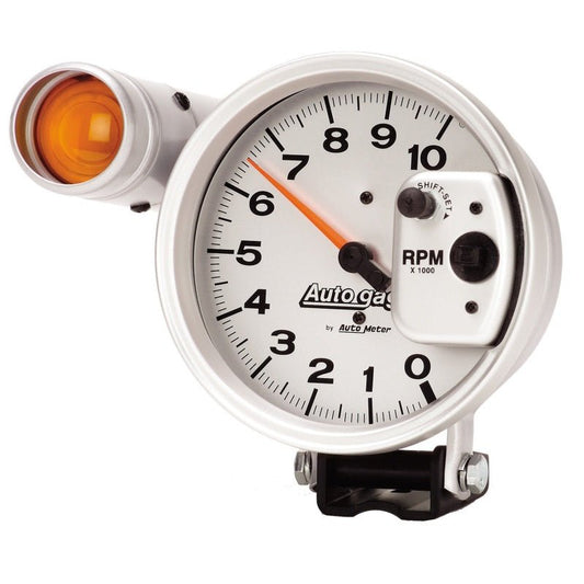 AutoMeter - Autometer 5 inch 10,000 RPM Shift Lite Pedestal Tachometer Auto Gage - Demon Performance