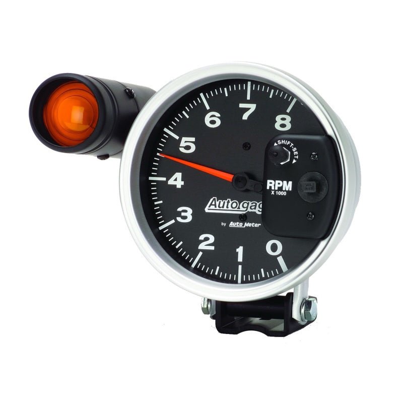 AutoMeter - Autometer 5 inch 8000 RPM Monster Shift Lite Pedestal Tachometer - Demon Performance