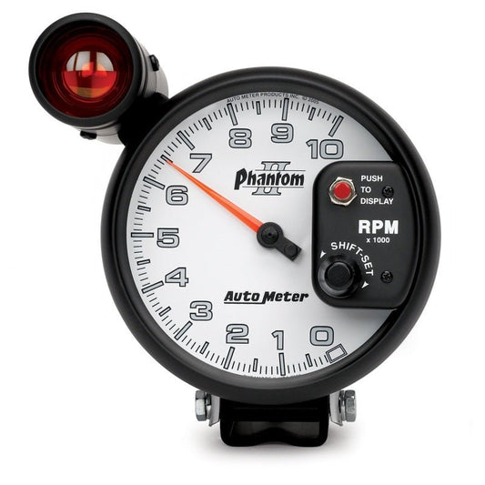 AutoMeter - Autometer 5 inch Pedestal Mount 10000 RPM Shift-Lite Tachometer - Demon Performance