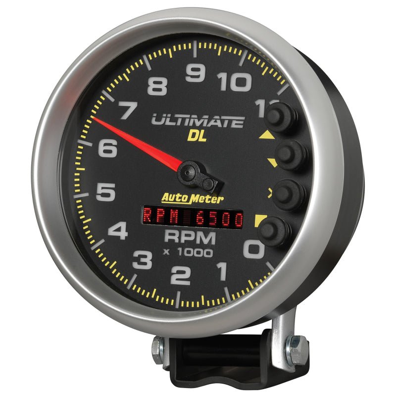 AutoMeter - Autometer 5 inch Ultimate DL Playback Tachometer 11000 RPM - Black - Demon Performance