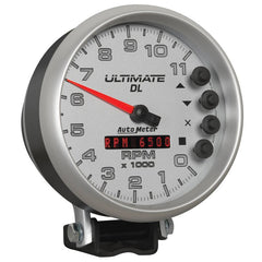 AutoMeter - Autometer 5 inch Ultimate DL Playback Tachometer 11000 RPM - Silver - Demon Performance