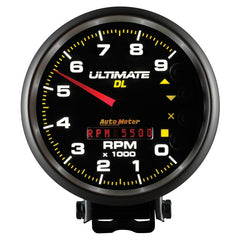 AutoMeter - Autometer 5 inch Ultimate DL Playback Tachometer 9000 RPM - Black - Demon Performance